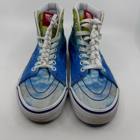 Vans Sk8-Hi Shoes SpongeBob SquarePants Imaginaaation Multi Unisex M6.5/W8 UK5.5 - Picture 5 of 12